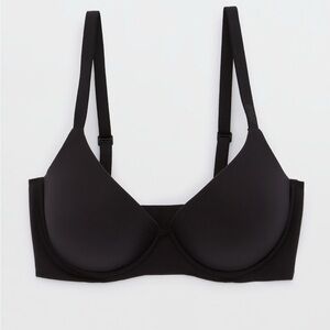 Aerie Black Seamless T-Shirt Bra